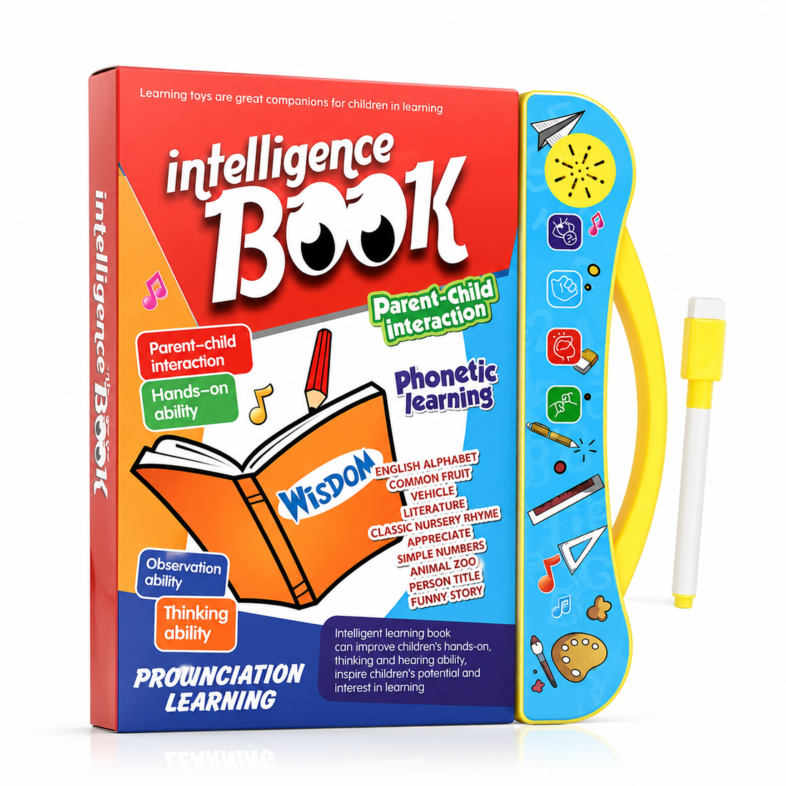 Kids Intelligence Book – Learn, Play &amp; Grow! 📚✨